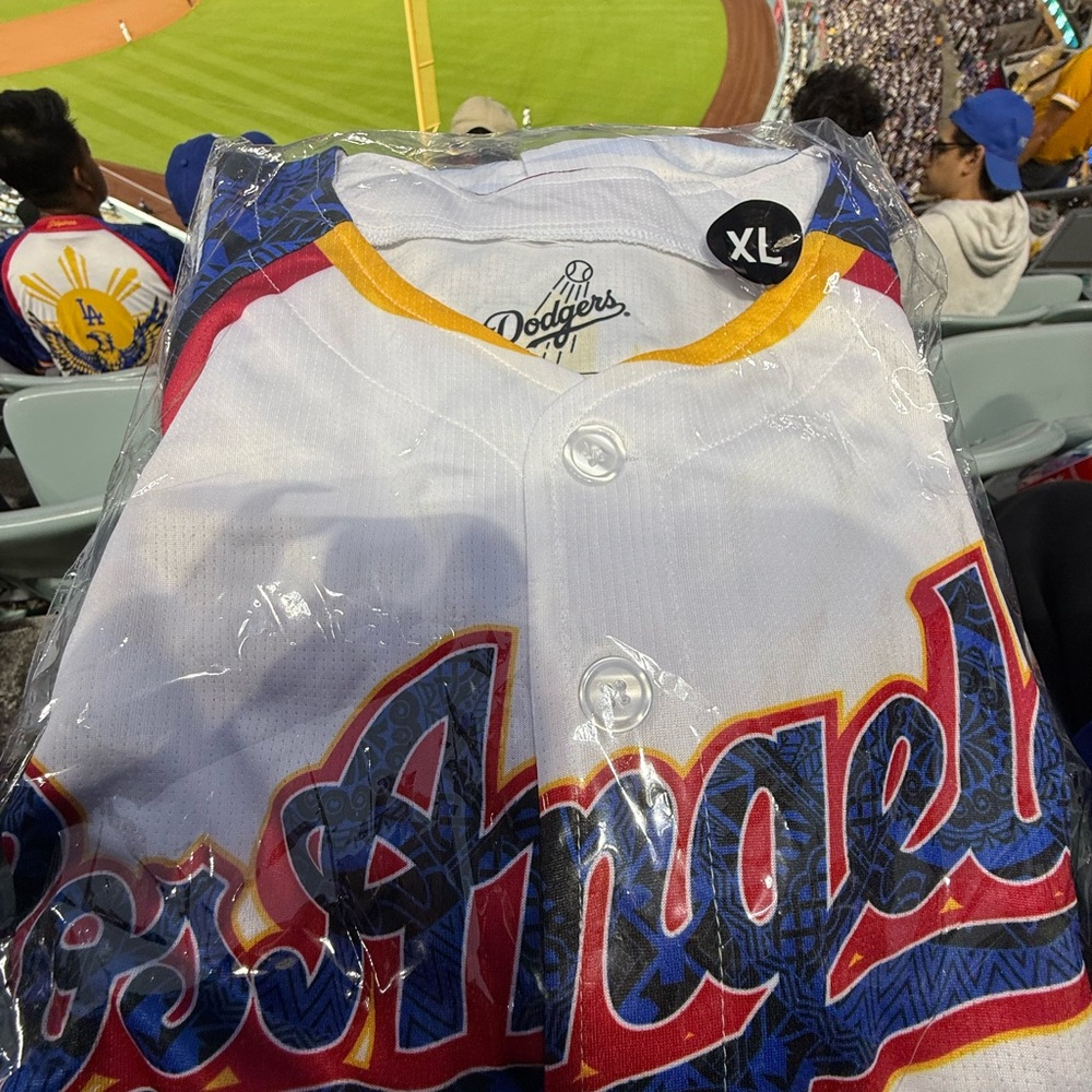 Los Angeles Dodgers 2025 Filipino Heritage Night Jersey XL